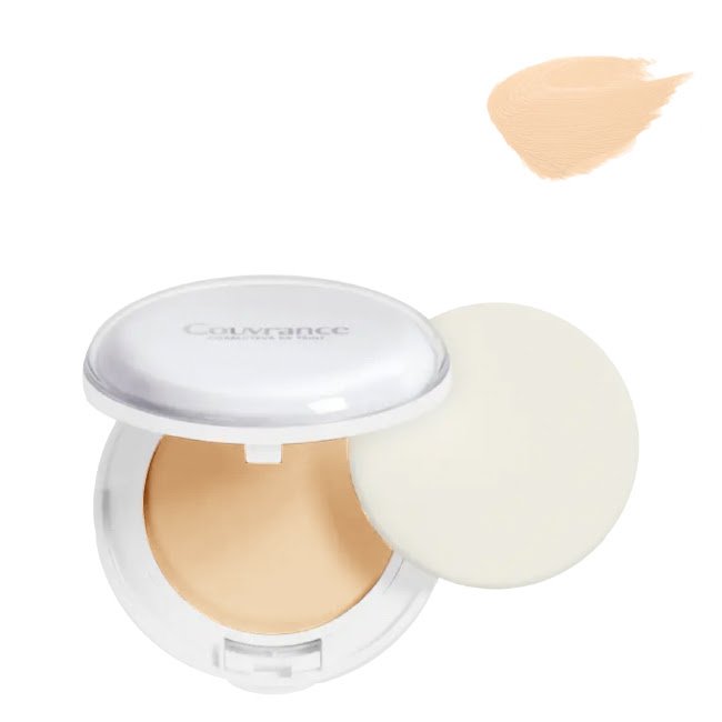AveneCouvrancePorcelainTextureComfortCreamCompact95g アベンヌ・クヴランス コンパクトクリーム オイルフリー 磁器色 9.5gr - 画像 (1)