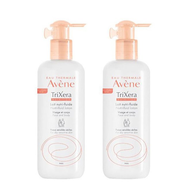 AvèneTrixeraNutritionDuoNutri-FluidMilk2x400ml Avène Trixera Nutrition Duo Nutri-Fluid Milk 2x400ml