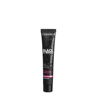 Tube  of  Curaprox  Black  is  White  Whitening  Toothpaste  by  Curaprox,  a  toothpaste  indicated  for  gentle  daily  whitening.
