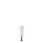 a  brush  indicated  for  cleaning  larger  interdental  spaces.