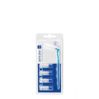 Box  of  Curaprox  CPS  Perio  Plus  410  Interdental  Brush  by  Curaprox,  a  brush  indicated  for  cleaning  larger  interdental  spaces.