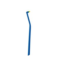 Product  container  of  Curaprox  CS  1006  Toothbrush  by  Curaprox,  a  manual  toothbrush  indicated  for  cleaning  braces  and  implants.