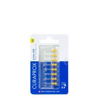 Box  of  Curaprox  Prime  Plus  CPS  09  Interdental  Brush  Refill  by  Curaprox,  a  brush  indicated  for  cleaning  tight  interdental  spaces.