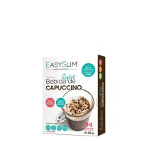 Sachet  of  Easyslim  Drink  Capuccino  Flavor  by  Easyslim,  a  low  calorie  protein  drink  indicated  for  a  balanced  diet.