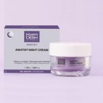 a face cream indicated for nourishing and revitalizing mature skin at night.