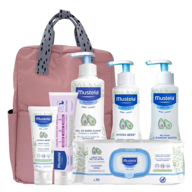 MustelaBabyPinkMaternityBag Mustela Bebé Mala Maternidade Rosa - Image 1