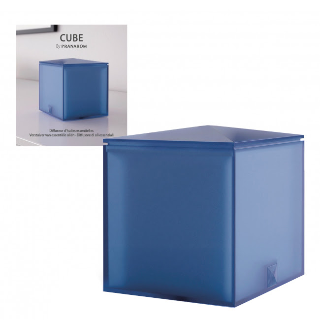 PranaromCubeBlueDiffuser Pranarom Cube Blue Diffuser