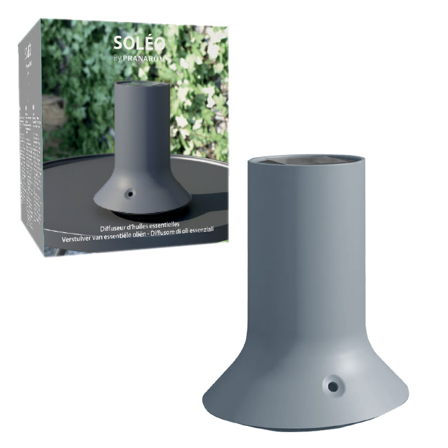 PranaromSoleoPortableDiffuserGray Pranarom Sóleo Difusor Portátil Cinza - Image 1