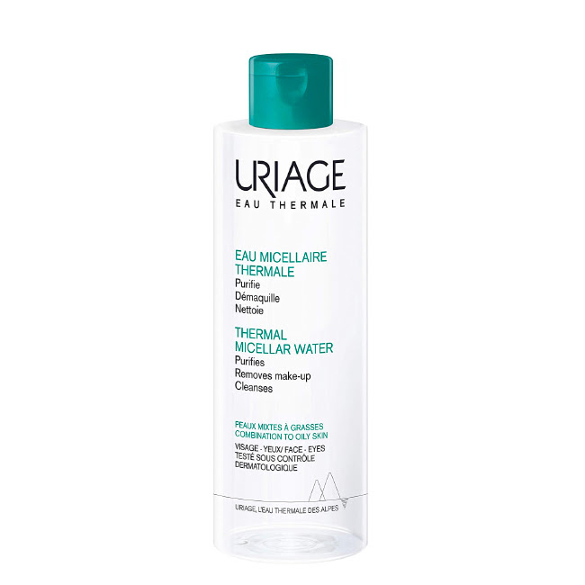 Uriage-Eau-Micellaire-Thermale-agua-Micelar-Peles-Mistas-a-Oleosas-Hyseac-250ml ユリアージュ サーマル ミセルウォーター ノーマル トゥ オイリー スキン 250ml - 画像 (1)