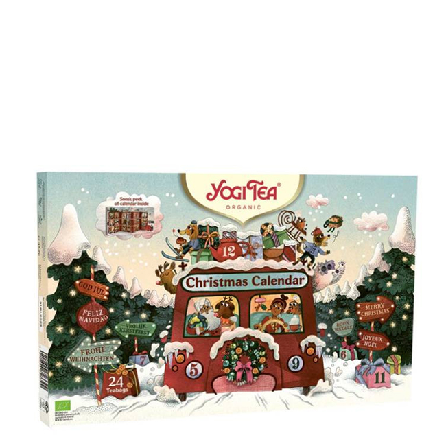 yogitea-bio-christmas-calendar-24-saquetas Yogi Tea Bio Advent Calendar Infusion x24 - Image 1