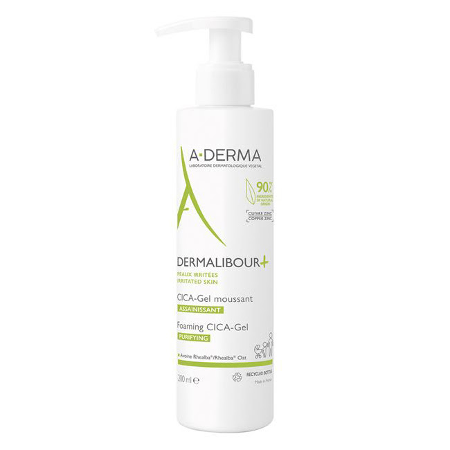 A-DermaDermalibourPurifyingFoamingCICA-Gel200ml A-Derma Dermalibour+ Cica Gel Espuma Purificante 200ml - Image 1