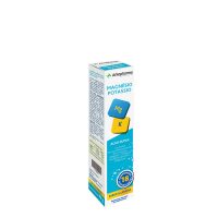Box  of  Arkopharma  Magnesium  Potassium  Effervescent  Tablets,  a  supplement  indicated  for  muscle  well-being  and  recovery.