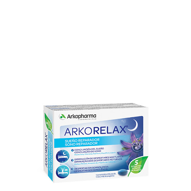 ArkorelaxRestfulSleepTabletsx30 Arkorelax Restful Sleep Tablets x30