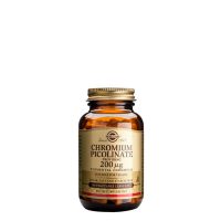 Bottle  of  Solgar  Chromium  Picolinate  200mcg  by  Solgar,  a  vegetable  capsule  indicated  for  blood  glucose  levels.