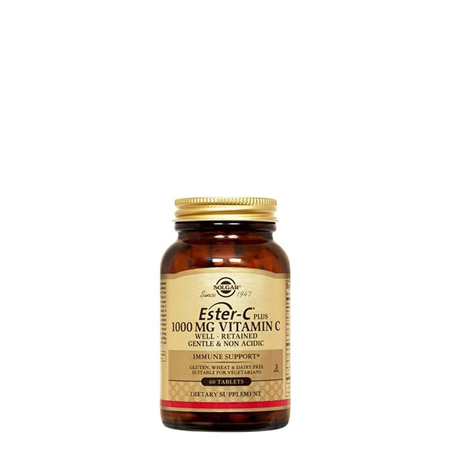 SolgarEster-CPlusVitaminC1000mgTabletsx60 Solgar Ester-C Plus + Vitamina C 1000mg Comprimidos x60 - Image 1