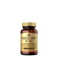 Bottle  of  Solgar  Gentle  Iron  20mg  by  Solgar,  a  vegetable  capsule  indicated  for  cognitive  function  and  energy.