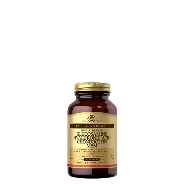 SolgarGlucosamineHyaluronicAcidChondroitinTabletsx60 Solgar Glucosamina + Ácido Hialurónico + Condroitina Comprimidos x60 - Image 1