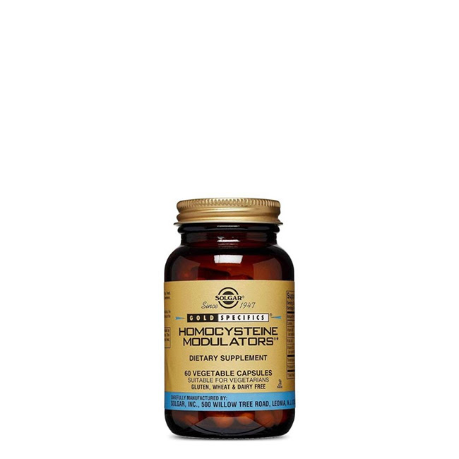 SolgarHomocysteineModulatorsVegetableCapsulesx60 Solgar Homocysteine Modulators Vegetable Capsules x60