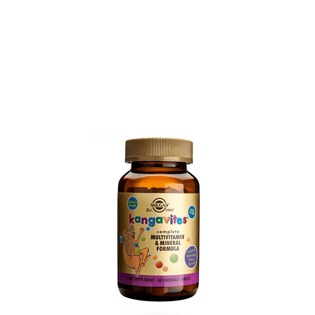 SolgarKangavitesBerryChewableTabletsx60 Solgar Kangavites Berry Chewable Tablets x60