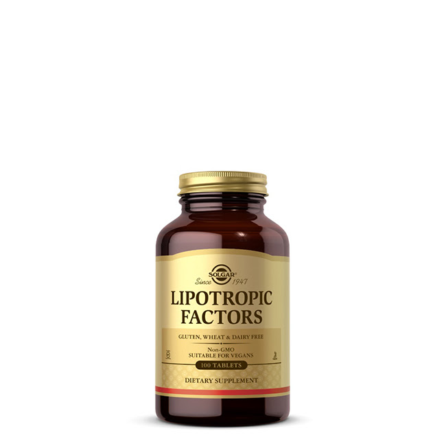 SolgarLipotropicFactorsTabletsx100 ソルガー・リポトロピック・ファクターズ錠剤 x100 - 画像 (1)