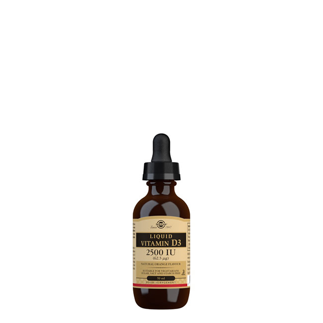 SolgarLiquidVitaminD32500IU59ml ソルガー液状ビタミンD3 2500IU 59ml - 画像 (1)