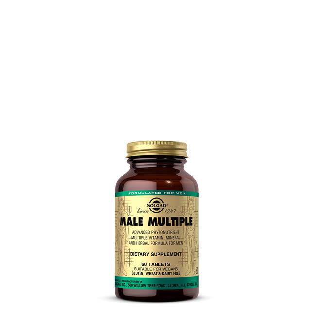 SolgarMaleMultipleTabletsx60 Solgar Fórmula Multivitamínica Masculina Comprimidos x60 - Image 1