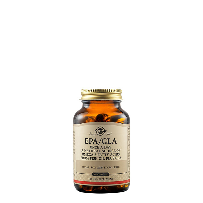 SolgarOne-a-DayEPA/GLASoftgelsx30 Solgar One-a-Day EPA/GLA Softgels x60