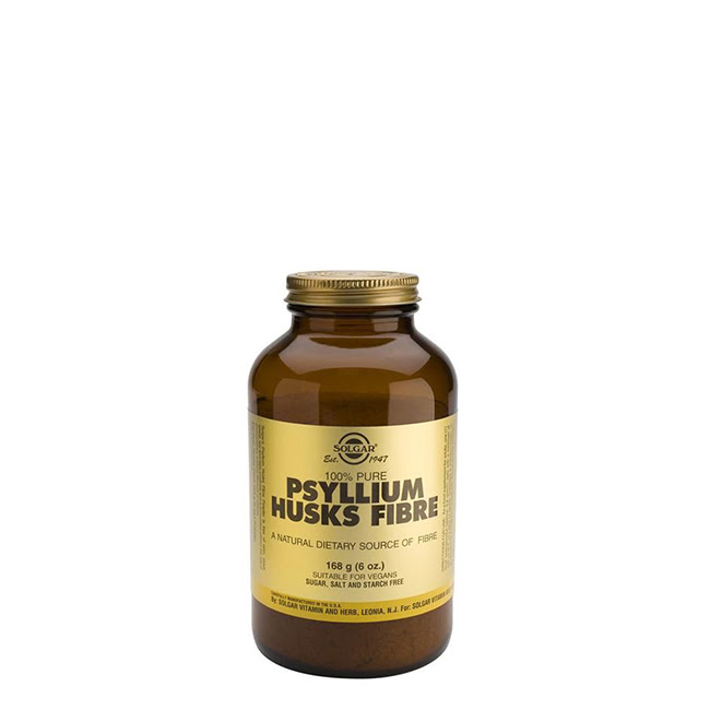 SolgarPsylliumHusksFiber500mgVegetableCapsulesx200 Solgar Fibra de Casca de Psyllium 170g - Image 1