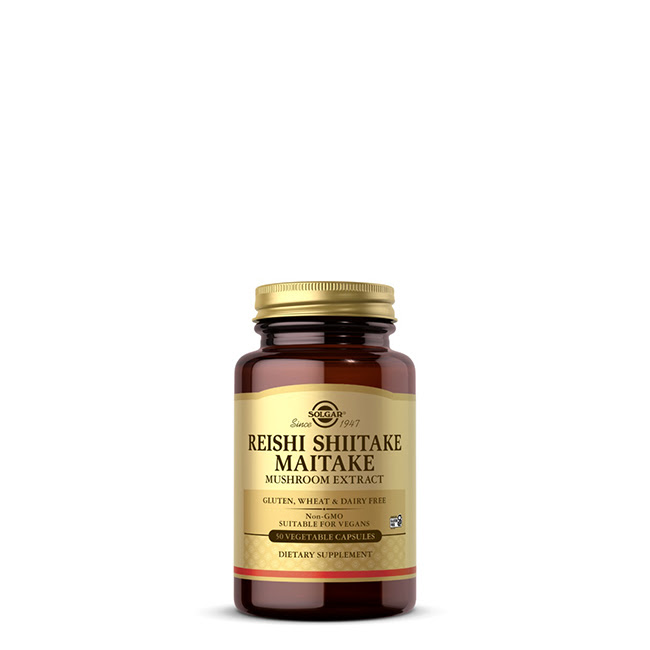 SolgarResveratrol250mgSoftgelsx30 Solgar Reishi Shitake Maitake Vegetable Capsules x50