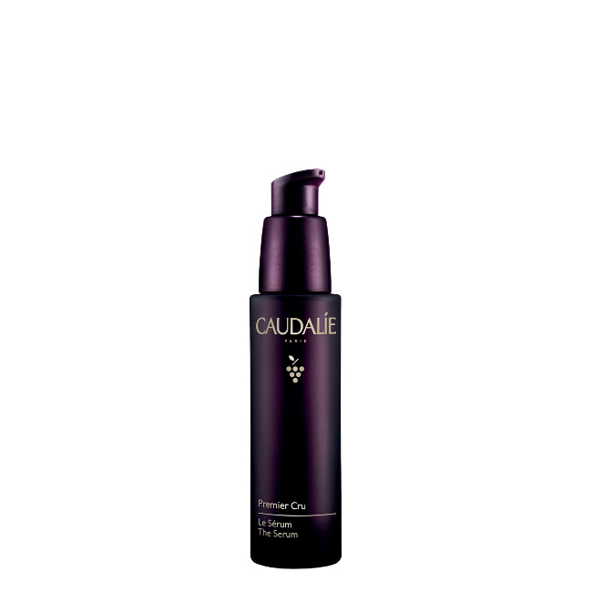 CaudaliePremierCruTheSerum30ml Bottle of Caudalie Premier Cru The Serum by Caudalie, a fluid serum indicated for intense hydration and tensing effect.