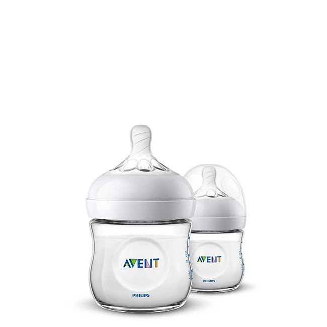 PhilipsAventNaturalBabyBottles125mlx2 Philips Avent Natural Baby Bottles 125ml x2