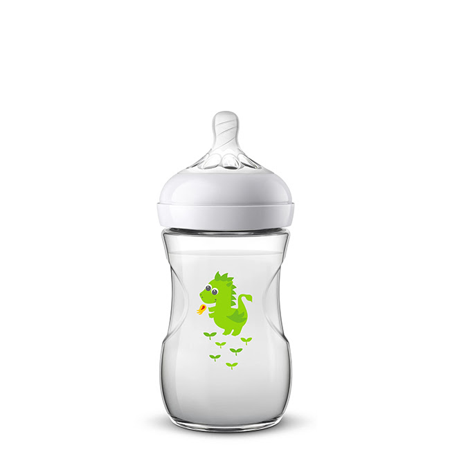 PhilipsAventNaturalBabyBottles260mlDragon Philips Avent Natural Baby Bottles 260ml Dragon