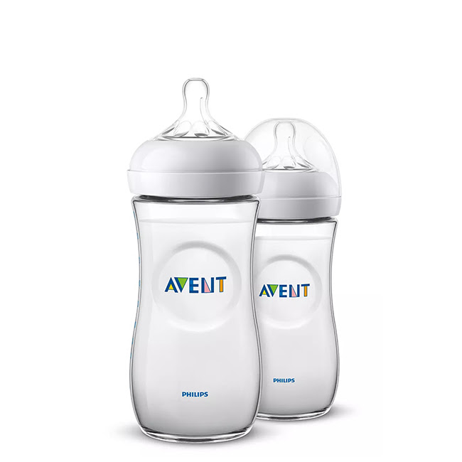 PhilipsAventNaturalBabyBottles330mlx2 フィリップスアベントナチュラル哺乳瓶330ml×2本 - 画像 (1)