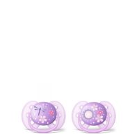 Philips Avent Pacifiers Ultra Soft Deco Girl 6-18M x2