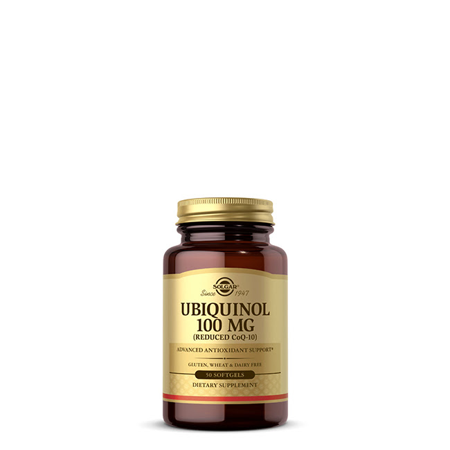 SolgarUbiquinol100mgSoftgelsx50 Solgar Ubiquinol 100mg Softgels x50