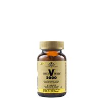 Bottle  of  Solgar  VM-2000  by  Solgar,  tablets  indicated  for  reducing  tiredness  and  promoting  energy  levels.