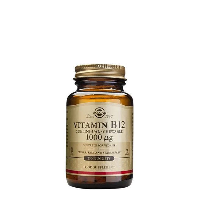 SolgarVitaminB121000mcgTabletsx250 Solgar Vitamin B12 1000mcg タブレット 250粒 - 画像 (1)