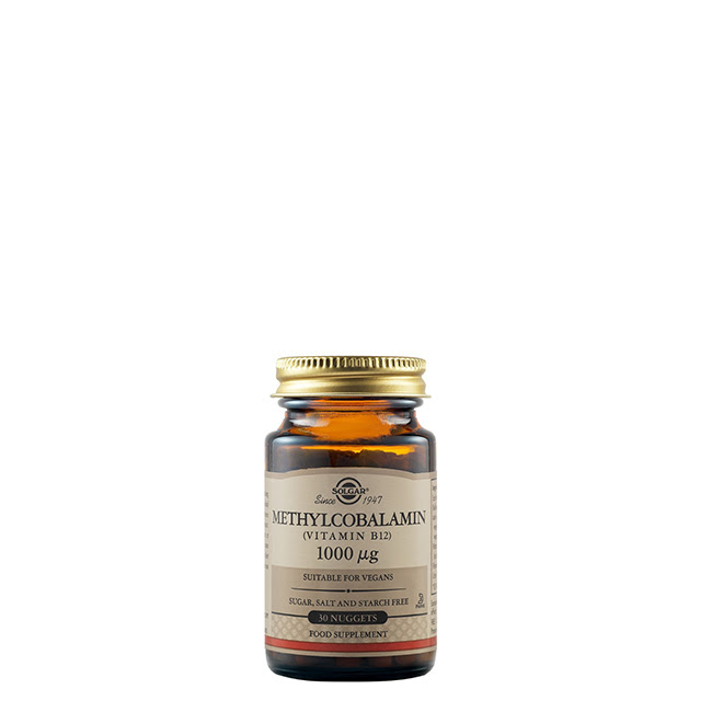 SolgarVitaminB12Methylcobalamin1000mcgTabletsx30 Solgar Vitamin B12 Methylcobalamin 1000mcg Tablets x30