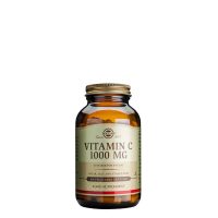 Box  of  Solgar  Vitamin  C  1000mg  Capsules  by  Solgar,  a  dietary  supplement  indicated  for  immune  system  support  and  bone  health.