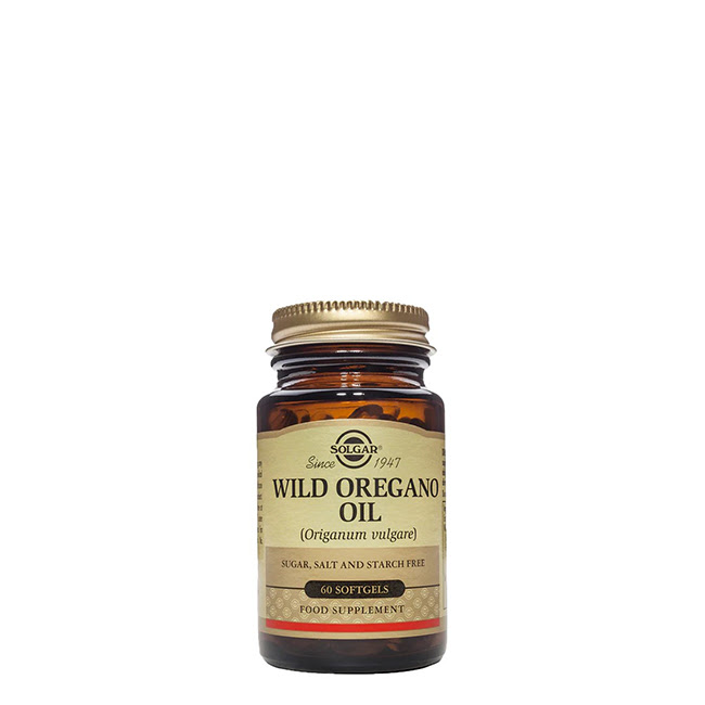 SolgarWildOreganoOilSoftgelsx60 Solgar Aceite de Óregano Cápsulas Blandas x60 - Image 1