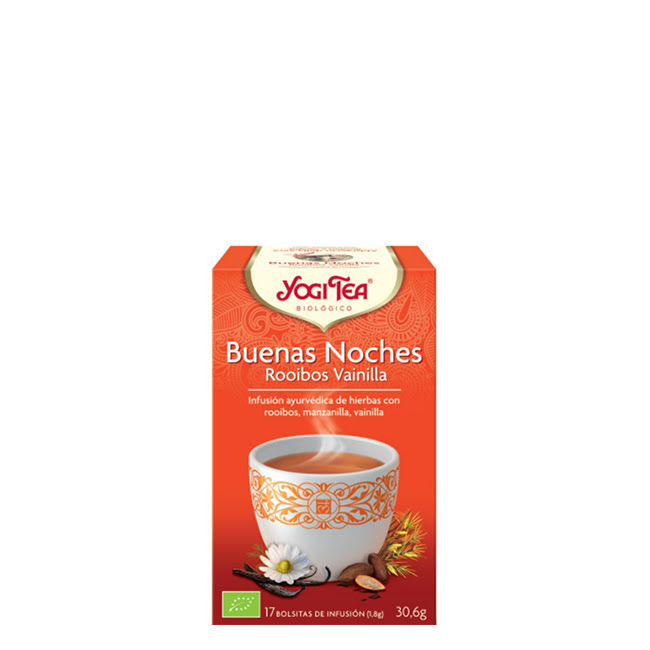 YogiTeaBioBedtimeRooibosVanillaTeabagsx17 Yogi Tea Bio Bedtime Rooibos Vanilla Teabags x17