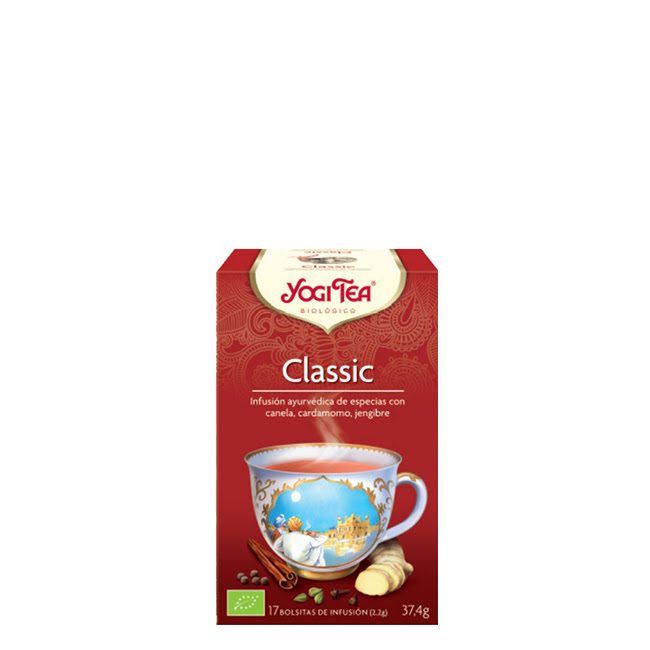 YogiTeaBioClassicTeabagsx17 ヨギティー オーガニッククラシック ティーバッグ 17個入り - 画像 (1)