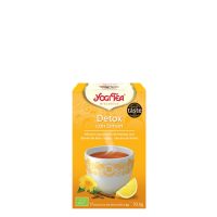 Box  of  Yogi  Tea  Bio  Feel  Pure  with  Lemon  by  Yogi  Tea,  herbal  teabags  indicated  for  body  detoxification  and  purification.