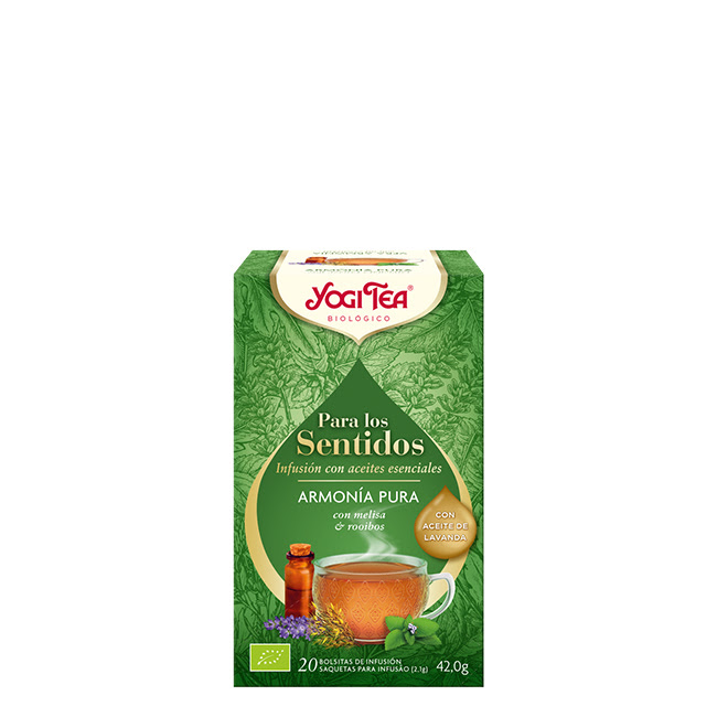 YogiTeaBioFortheSensesPeacefulMomentTeabagsx20 ヨギティーバイオ フォーザセンシズ ピースフルモーメント ティーバッグ x20 - 画像 (1)