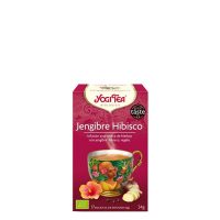 Yogi Tea Bio Ginger Hibiscus Teabags x17