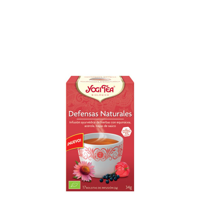 YogiTeaBioImmuneSupportTeabagsx17 ヨギティー オーガニック イミューン サポート ティーバッグ 17個入り - 画像 (1)