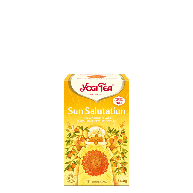 YogiTeaBioSunSalutationTeabagsx17 Yogi Tea Bio Sun Salutation Teabags x17