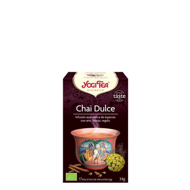YogiTeaBioSweetChaiTeabagsx17 Yogi Tea Bio Sweet Chai Teabags x17