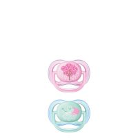 Buy Philips Avent Pacifiers Ultra Air Deco 0-6M Girl x2 Online | In Stock & Worldwide Shipping - Idivia