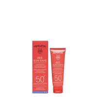 Product  container  of  Apivita  Bee  Sun  Safe  Hydra  Sensitive  Cream  SPF50
